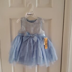 Pretty & Pink Blue Tulle Dress